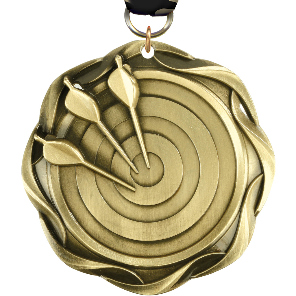 3" Archery Fusion Diecast Medal MFUS2-AY