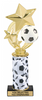 Soccer Shooting Star Spinning Trophy [TSSS10-SC]