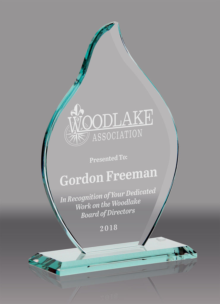 Flame Jade Crystal- 7.75 inch [GJPFLA7]