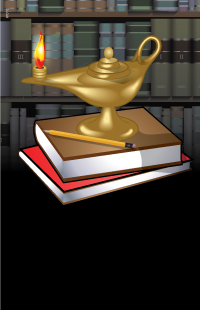 Education- Lamp of Knowledge Plaque Insert [BBP-1684]