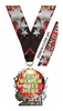 Custom 2nd Place Star Insert Medal [MXPSTR-2ND]