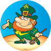 St Patricks Day- Leprechaun Insert [TD-2378]