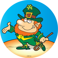 St Patricks Day- Leprechaun Insert [TD-2378]