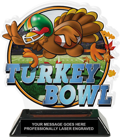Turkey Bowl Colorix-T Acrylic Cut Out - 6.25 Inches [TACR6-TRKBWL-Q]