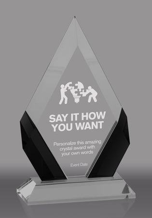 Cambridge Crystal Diamond Award - Black 7 inch [CPCD-7-BLK]