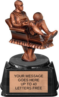 Armchair Fantasy Basketball Resin Trophy [RFFB7-FBK]