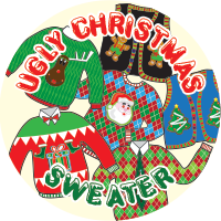 Christmas/Holidays - Ugly Christmas Sweater Insert [TD-3807]
