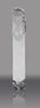 Oval Crystal Clock Award [CLK17-6-X]