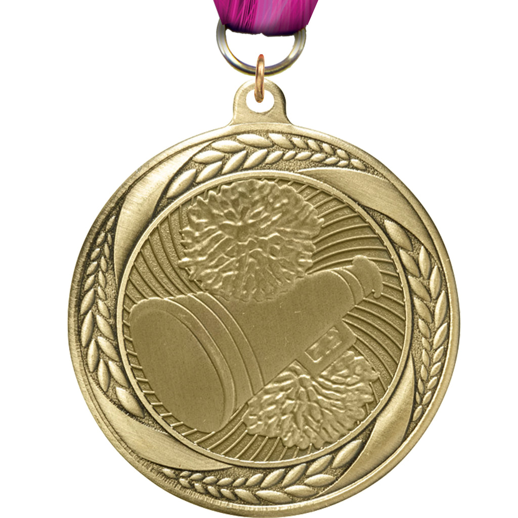 2.25" Cheer Laurel Wreath Medal [MM2S-05]