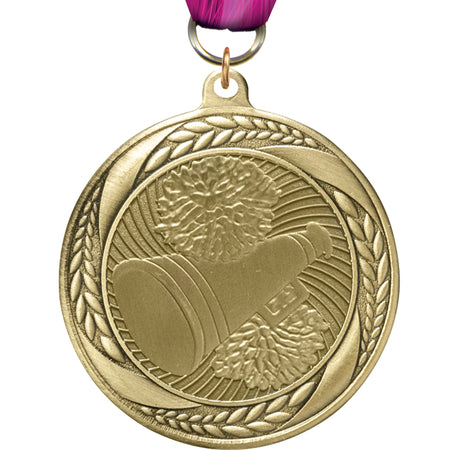2.25" Cheer Laurel Wreath Medal [MM2S-05]