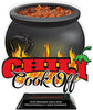 Chili Cook Off Colorix-T Acrylic Trophy- 8.25 inch [TACR8-CHLI-Q]