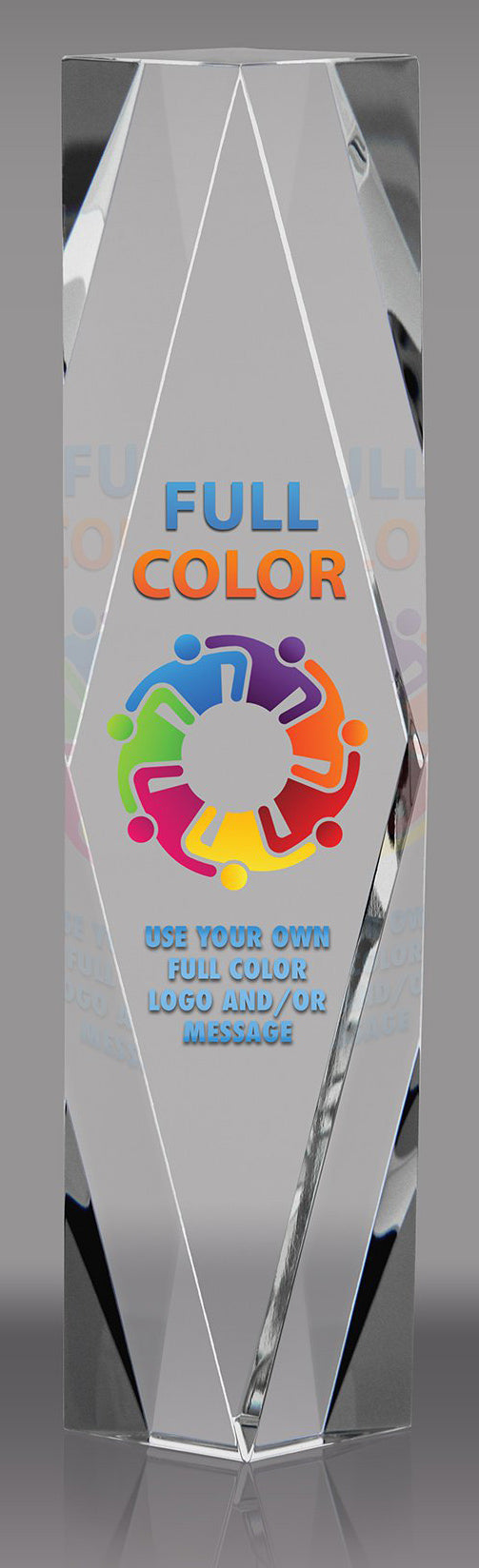 Custom Colossal Crystal Tower - 6 inch [CYMFB-6-FC-X] – Trophy Depot