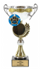 Two-Tone Silver and Gold Insert Trophy Cup [CMM-49C-10]