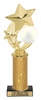 Golf Shooting Star Spinning Trophy [TSSS12-GL]