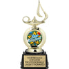 Lamp of Knowledge All-Star Insert Trophy - 8.5 inch [TR57i-KN]