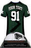 Soccer Jersey Colorix-T Acrylic Trophy - Hunter Green [TACR7-JSY-SC-HGRN-Q]
