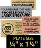 0.25 x 1.25 inch Flexi-Engraving Plate [E14114]