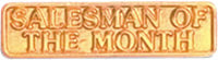 Gold Plated Pin- Salesman of the month [PSOTM-56]