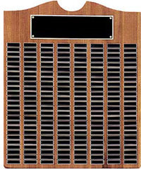 20"x30" Genuine Walnut 100 Plate Perpetual Plaque [TDPP1560]