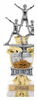 Cheer Shooting Star Sport Riser Trophy [TMSSTR14-CH]