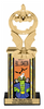 Halloween Frankenstien Rectangle Column Trophy [TSQ10STK-FRNK]