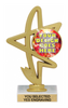Custom SwishStar Color Insert Trophy [TXi-J576]