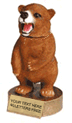 Bear Bobblehead Mascot - 6" Resin Trophy [BHMA-BEAR]