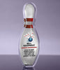 1 inch Thick Bowling Pin Acrylic Award - 10 inch Color [ATBWL10-FC-Q]