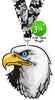 Eagle Mascot Colorix-M Acrylic Medal [MACR375-EG-Q]