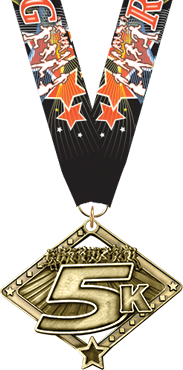 5K Diamond Star Medal [MDS2-5K]