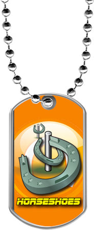 Horseshoes Dog Tags [DTLAM2-HSSHO]