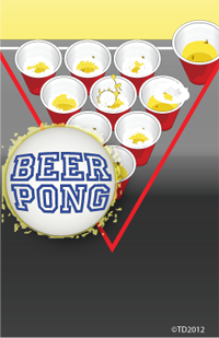 Beer Pong Plaque Insert [BBP-1984]