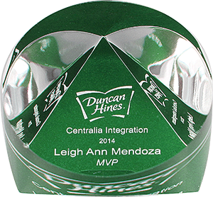 Acrylic Paperweight- GREEN [ARPW-GRN]