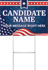 Stars Political Yard Sign - 24 x 18 inch [YS2418-POL-STR]