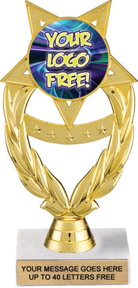 Custom Wreath Victory Color Insert Trophy [TXi-J97]