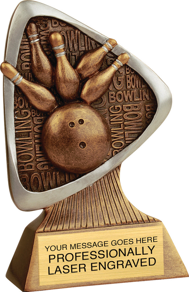 Bowling Triad Resin Trophy [RJTRD-BW]