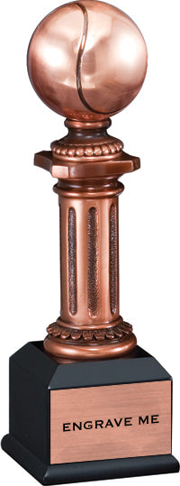 Tennis Theme Bronze Electroplated Resin [BPRM-TN]