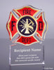 Firefighter Maltese Acrylic Award - 5 inch [ATFIR-5]