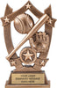 Baseball Arch Resin Trophy - 6.25