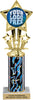 Shooting Star Custom Insert Trophy w/ Column [TXi12-C67]