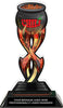 Chili Cook-Off Tribal Flames Acrylic Trophy- 8.5 inch [TACR85-TF-CHLI-Q]
