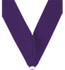 7/8 x 30 in. Purple Neck Ribbon [NKRB-1021]