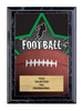 Football Full Color Star Plaque [PEDG5-FB]