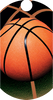 Basketball Dog Tag Insert [DT-1859]