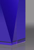 Blue Crystal Goldwell Award - 6 inch [CGW6-BLU-X]
