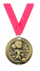 Soccer Youth Female 2.75 inch Blade 3D Diecast Medal [MBD2-SCYF]
