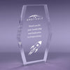 10 inch Multi Bevel Brilliance Hexa-Tower Acrylic Award [ATMBHTX-10-C]