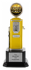 Premium Gas Pump Insert Resin Trophy on Monument Base [TSGPMB-84]