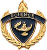 Science 3D Enameled Scholastic Pin [PCM-WRT-SE]