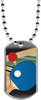Table Tennis Dog Tags [DTLAM2-TBLTN]